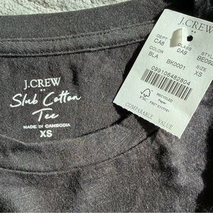 J.Crew Women’s Slub Cotton Tee - XS
